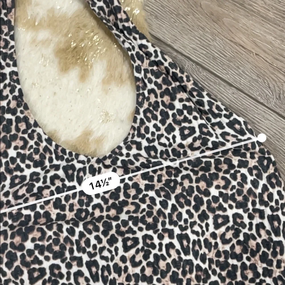 American Eagle halter print leopard mini dress - Picture 6 of 6